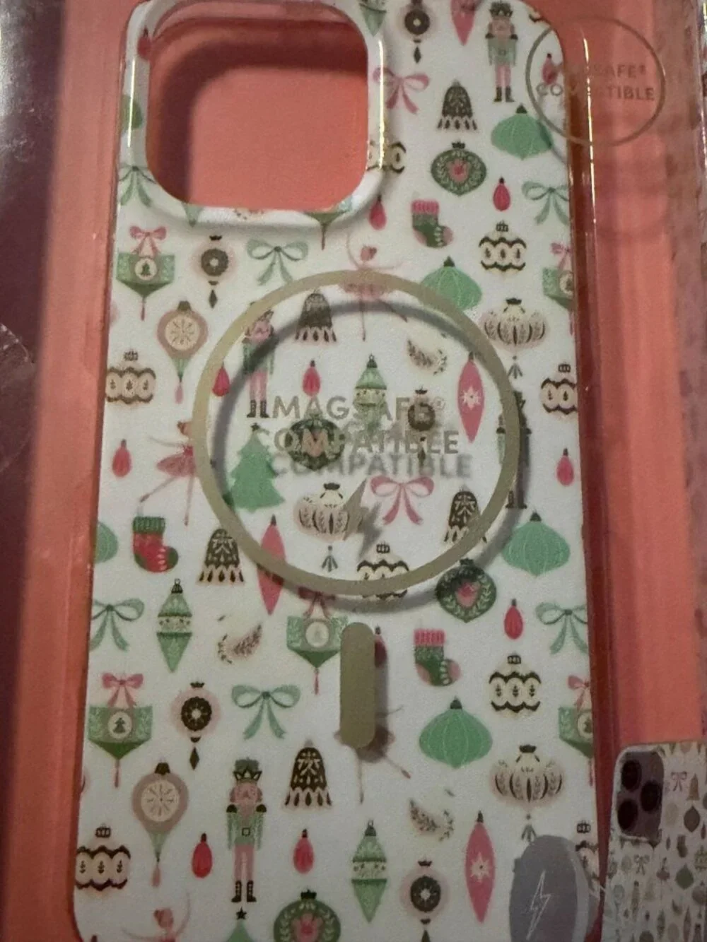 XO POPPY iPhone 16 Pro Max The Nutcracker Ballet Holiday Print Phone Case NEW NI